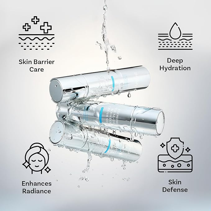 APOTHE Exosome Squal-Tox Booster Cream Mist 3.38 fl oz (100ml) – Hydrating, Soothing, and Brightening with Squalane, Centella Asiatica, and Niacinamide