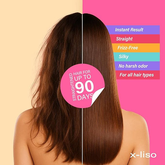 Brazilian Keratin Hair Treatment – Straightening kit, Progressiva, Frizz-Free – Keratin Treatment at Home | Keratina Para Alisar El Pelo | Alisado Sin Formol | Straightening hair products