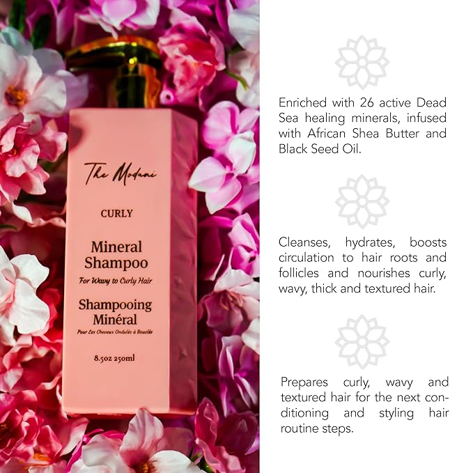 Curly Mineral Shampoo (8.5oz/250ml)