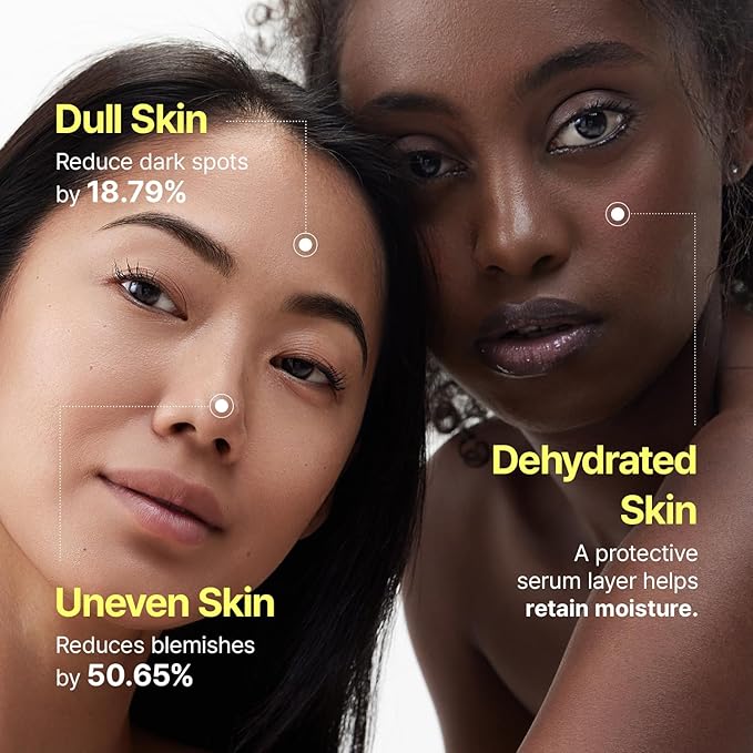 Vitamin C Glow Mist for Radiant Skin, Hydrating Serum Mist with Niacinamide & Glutathione, Korean Vegan Skincare, 3.38 Fl Oz