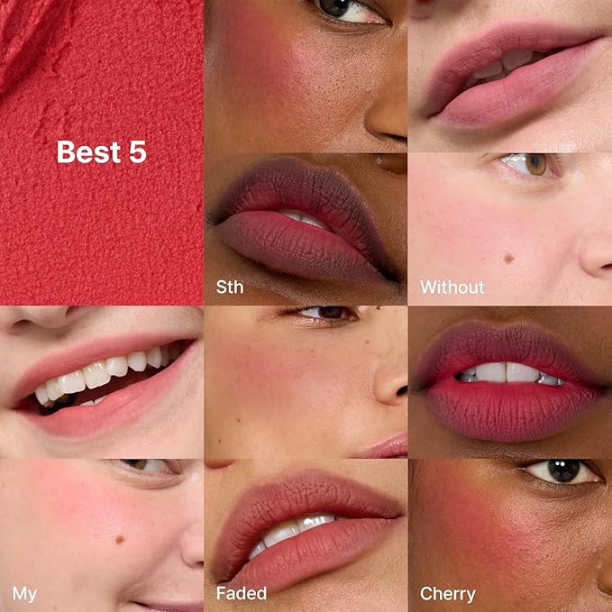 fwee Blurry Pudding Pot + Keychain SET | Airbrushed Blush & Lip, Buildable Pigment, Long-lasting, Lightweight, Easy to Blend, Natural Soft Matte Finish Makeup – Into (Nude Pink) | 0.17 oz