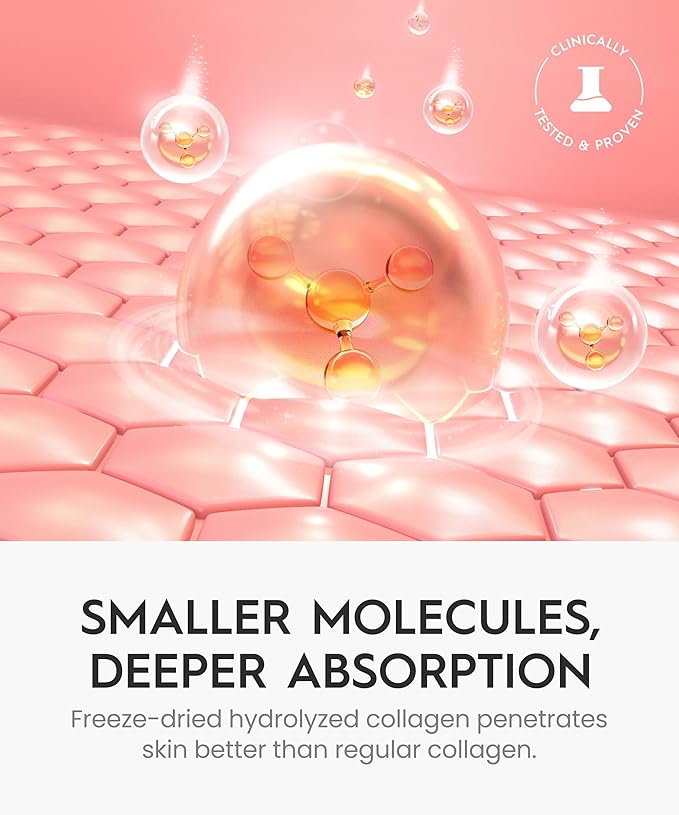 REVO Collagen Jelly – Korean Anti-Aging Plumping Formula with Hydrolyzed Collagen, Niacinamide, Hyaluronic Acid & Vitamin C – Skincare for Glass Glow Skin, Wrinkle Repair & Even Tone (3.52 Fl Oz)