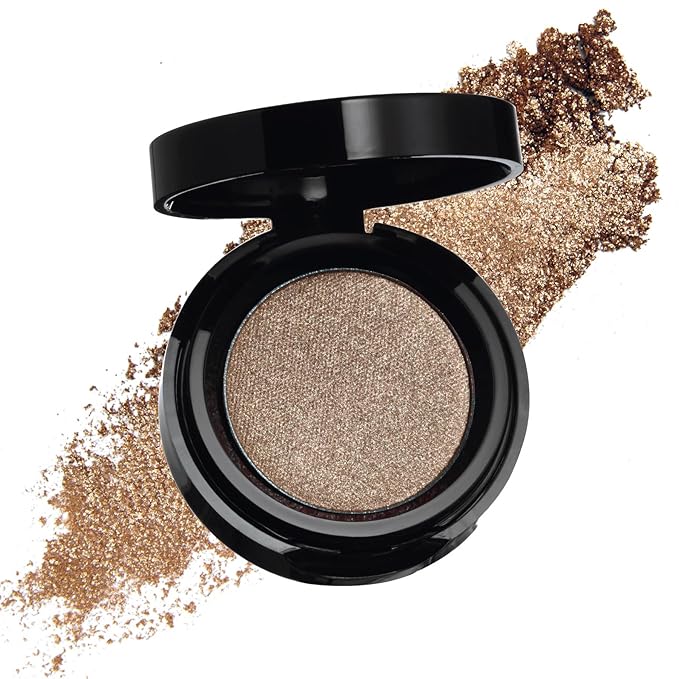 Sandstone Scandinavia Eyeshadow for Sensitive Eyes, Eyeshadow with Long Durability, Allergy Certified, Fragrance-Free and Vegan Eye Make-Up, Hypoallergenic Make-Up (592 Golden Earth)