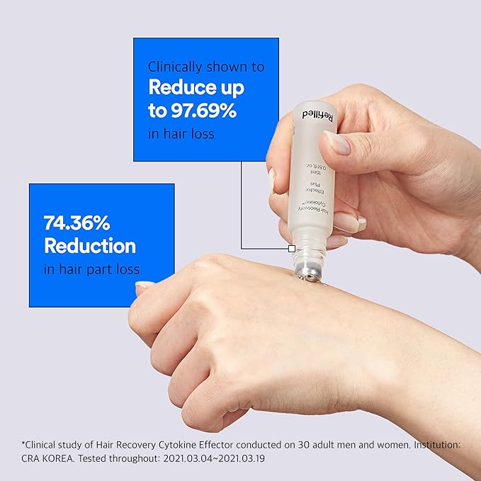 [Refilled] Hair-Recovery Cytokine Effector Plus, 15ml/0.5 Fl. Oz., Clear