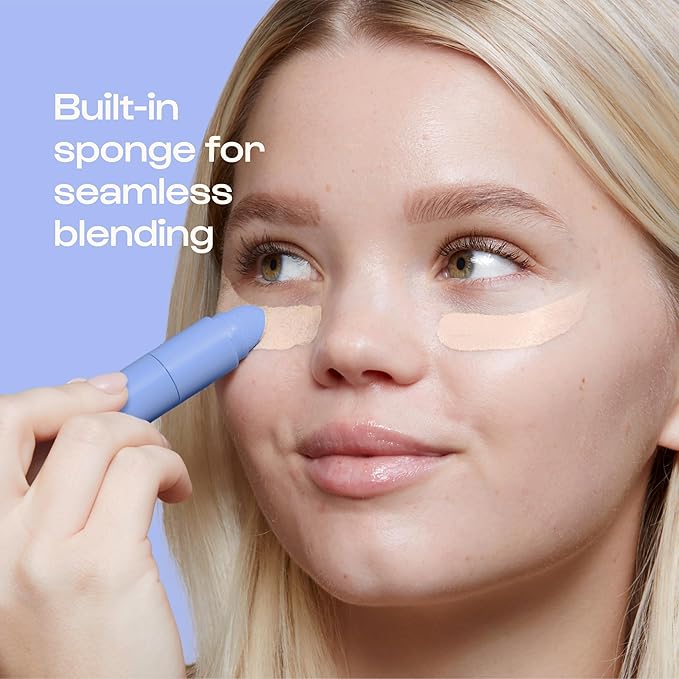 Alleyoop Game Face Makeup Concealer - Lightweight, Buildable Under Eye Concealer for Dark Circles, Hydrating Cream Formula for Women with Aloe Stem Cell - Smooth, Crease-Proof Makeup (Trailblazer)