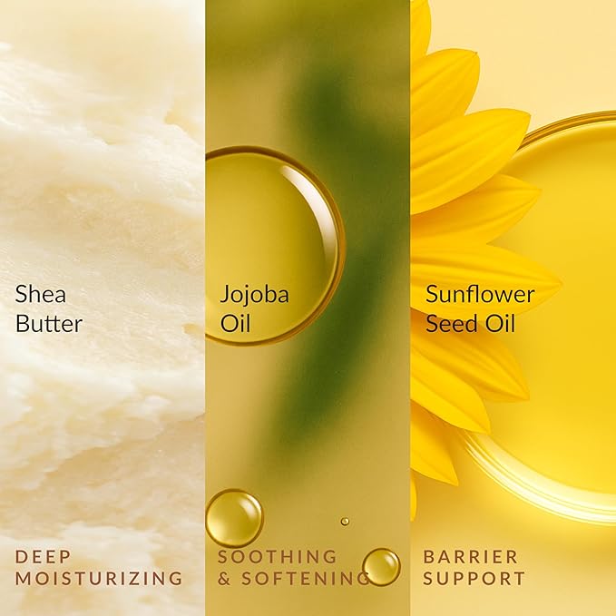 Epielle Hydrating & Moisturizing Hand & Foot Masks 12 Pairs, Relieve and Soften Dry Hands & Cracked Heels with Shea Butter & Sunflower Seed Oil, Korean Skin Care, Spa Set, Self Care Gifts for Women