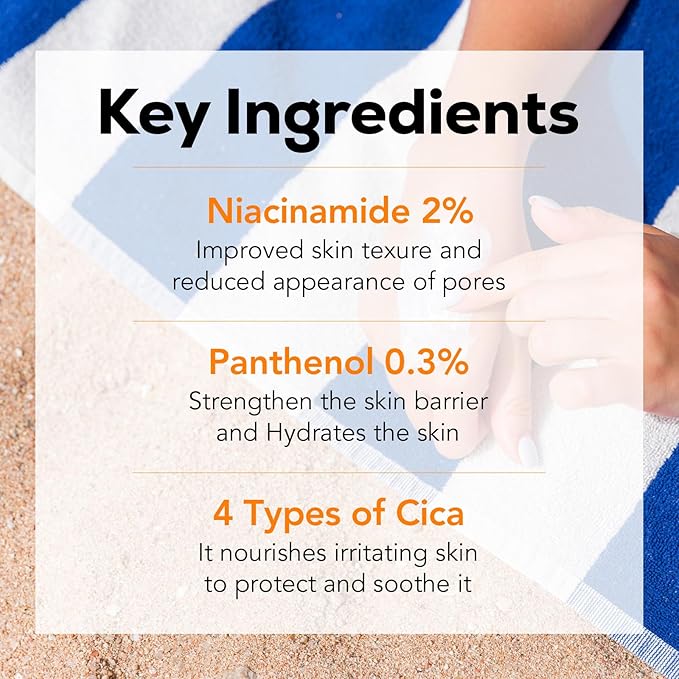 Olivia & Allison Aqua Sunscreen SPF 50+ PA++++ (1.69fl.oz) - Non-Sticky Korean Sunscreen, No White Cast & Invisible