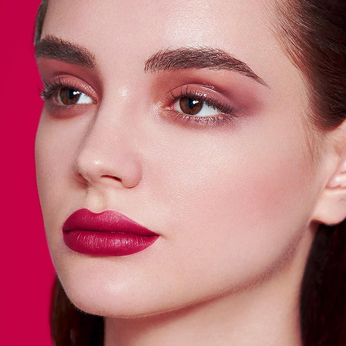 Red Lipstick for Women Hydrate Glossy Lipstick Moisture Lip Gloss Sheer-Medium Coverage Long Lasting Lipsticks for Dry Lips, DM74 MVP Red