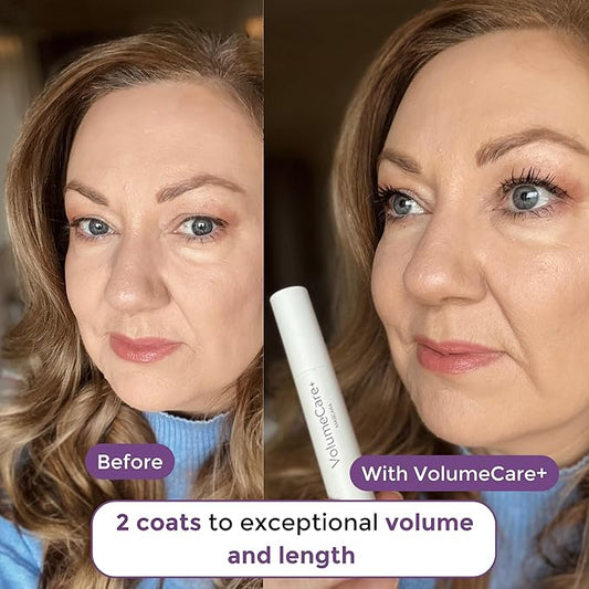 VolumeCare Plus Mascara + Eyebrow Gel (Natural Black and Latte)