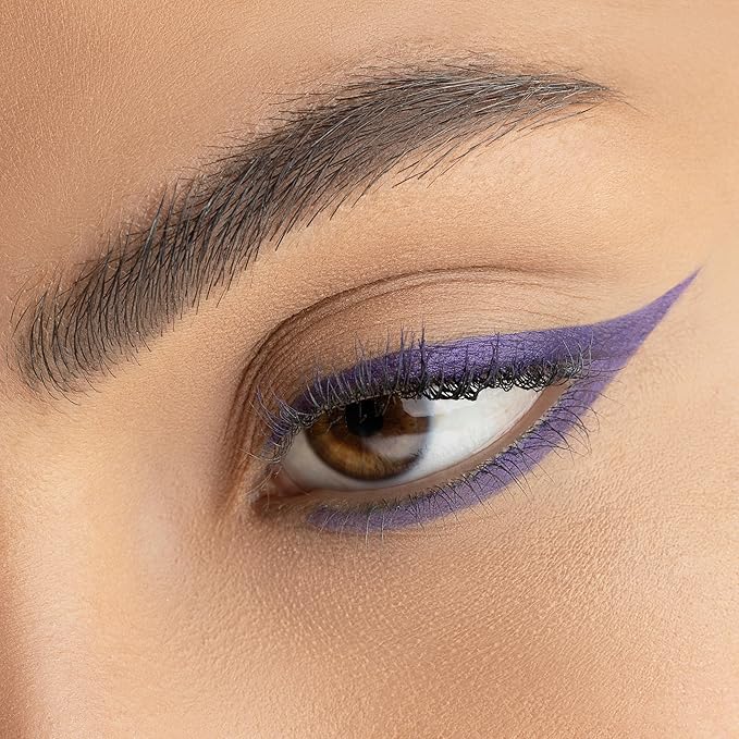Radiant Professional Waterproof Eyeliner Pencil - Eyeliner Waterproof Smudge Proof for Woman - Long Lasting Under Eye Pencil for Smoky Eye - Soft Waterline Eye liner Smudger Tool, Purple (22)