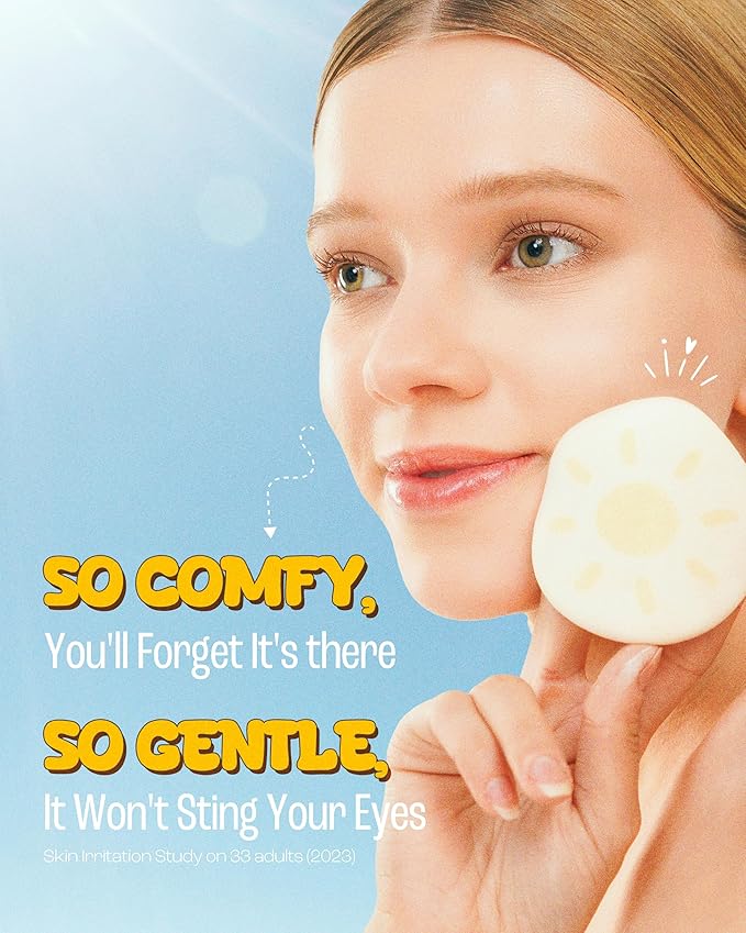 Pang Pang Big Sun Cushion Plus - Broad Spectrum SPF50+ PA++++ Korean Sunscreen Cushion for Face & Body - Hypoallergenic & Lightweight Sun Cream, No White Cast (0.88 oz)